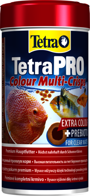Πλήρης Τροφή για Τροπικά Ψάρια Tetra Pro Colour Multi-Crisps 250ml/45gr