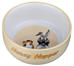 Trixie Κεραμικό Πιάτο Honey & Hopper Διάμετρος: ø 11cm, 250ml