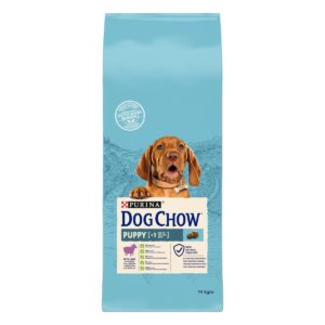 Ξηρή Τροφή Purina Tonus/ Dog Chow Puppy για κουτάβια Kατάλληλο επίσης για εγκυμονούσες και θηλάζουσες σκύλες. Πλούσια σε Αρνί 14kg