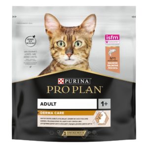 Ξηρά Τροφή Purina Pro Plan Derma Care Cat για Γάτες με Ευαίσθητο Δέρμα, με Σολομό 400gr