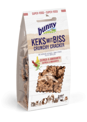 Συμπληρωματική Τροφή Bunny Nature Crunchy Cracker με Κινόα & Αμάρανθο 50gr