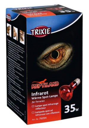 Λάμπα Υπέρυθρων Κόκκινη Trixie για Ερπετά Διαστάσεων:63x100mm, Απόδοση: 35w