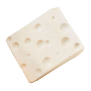 Παιχνίδι Μάσησης για Μικρά Ζώα Ferplast Tiny & Natural Cheese, Διαστάσεων:7,1x5,9x H 1,3cm
