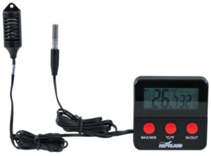 Trixie Ψηφιακό Θερμόμετρο/Υγρόμετρο - με Τηλεσκοπικό Αισθητήρα, Διαστάσεων: 6X6cm