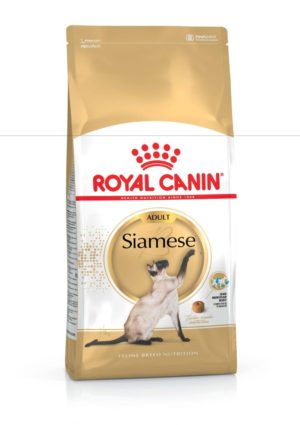 Ξηρά Τροφή Royal Canin Siamese Adult Ειδικά Σχεδιασμένη Κροκέτα Προσαρμοσμένη να Διευκολύνει τη Γάτα Φυλής Siamese 400gr
