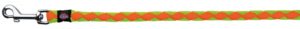 Οδηγός/Λουρί Trixie Cavo Small/Medium, Διαστάσεων: 1M/12Mm - Πορτοκαλί Πράσινο