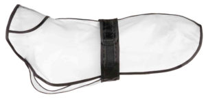 Αδιάβροχο Trixie Tarbes, Large (Περ.Στομ. 50-73cm / Μ.Πλάτης 55cm), Διαφανές/Μαύρο