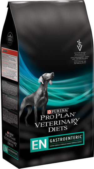 Ξηρά Τροφή Purina Veterinary Diets En Gastrointestinal πλήρης κτηνιατρική δίαιτα, υψηλής πεπτικότητας, που βοηθά στη διατροφική διαχείριση των γαστρεντερικών, παγκρεατικών και χρόνιων παθήσεων του ήπατος σε ενήλικους σκύλους και κουτάβια 1,5kgr