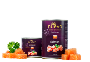 Κονσέρβα Γάτας Nuevo Adult Σολομός Salmon 400gr