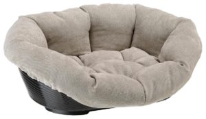 Μαλακό Κρεβατάκι με Πλαστική Βάση Ferplast Sofa - Prestige 4 Grey