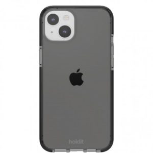 Holdit Seethru Θήκη Slim Back cover Σιλικόνης για iPhone 14 Plus (MagSafe/100% Vegan/Ανακυκλώσιμα Υλικά/Εco Friendly) Black
