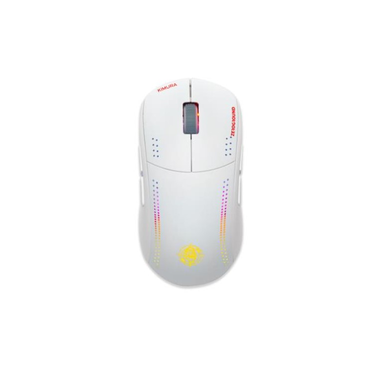 Mouse WiredWireless Zeroground RGB MS-4300WG KIMURA v3.0 White