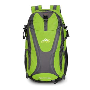 HUWAIJIANFENG Large Capacity Backpack Multi-functional Water Resistance Green 35lt