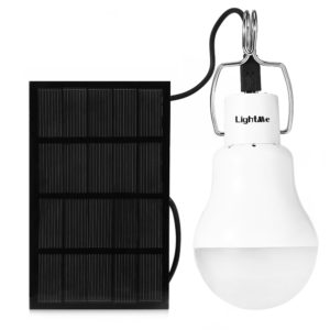 Lightme S - 1200 Solar Powered LED Bulb Light λάμπα led με ηλιακό πάνελ