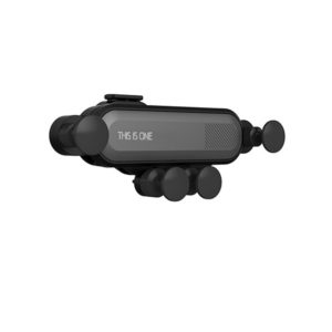 Minismile YT01 360-Degree Rotation Gravity Car Air Outlet Phone Holder Black