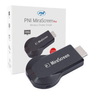 HDMI Streaming Player PNI MiraScreen Plus Wireless Display Airplay Mirroring