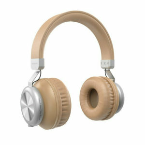 Dudao X22 On-Ear Headphones Bluetooth 5.0 TF Card Support Magnetic Clip Controls -Gold