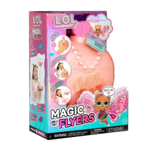MGA L.O.L. Surprise Magic Flyers - Flutter Star Pink Wings 593546EUC