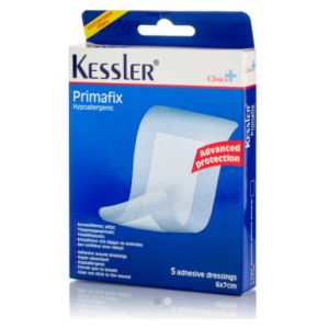 Kessler Clinica Primafix Αποστειρωμένα Αυτοκόλλητα Επιθέματα Υποαλλεργικά 8x10cm 5τμχ