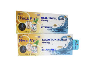 Medichrom Hyaluvit Υαλουρονικο Οξυ 150mg Vitamin C 500mg 30 tabs