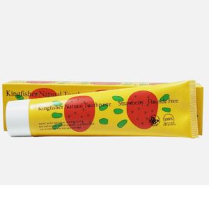 Kingfisher Children s Strawberry Toothpaste fluoride-free 100ml