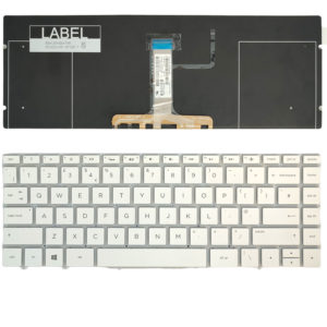 Πληκτρολόγιο Laptop Keyboard for HP Spectre 13-AF PK1321W1B09 SN7162BL SG-88710-XBA US White with Backlit OEM(Κωδ.40884USWHITENOFRBL)