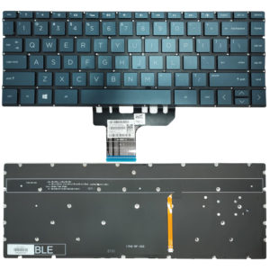 Πληκτρολόγιο Laptop Keyboard for HP Pavilion 13-AN 13-AD envy 13-ar 13-ag 13-AP Dark Blue Backlit US layout OEM(Κωδ.40769US)