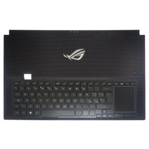 Πληκτρολόγιο Ιταλικό - Italian Laptop Keyboard Palmrest για Asus GX701 GX701GV GX701GW GX701GX 90NR01U1-R31AR0 90NR01U1-R31BE0 90NR01U1-R31BG0 90NR01U1-R31CS0 90NR01U1-R31FR0 IT ( Κωδ.40825ITPALM )