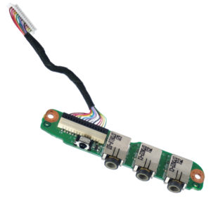 Audio Board - Sound Button Board για Laptop HP DV6000 DV6809WM Audio and Infrared Circuit Board 446523-001 32AT3AB00005 DA0AT3AB8D0 με καλωδιοταινία ( Κωδ.1-BRD147 )