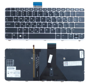 Πληκτρολόγιο Laptop - Keyboard for HP Elitebook Folio 1020 G1 1020 G2 752962-001 Laptop Silver (Κωδ.40467GRSILVER)