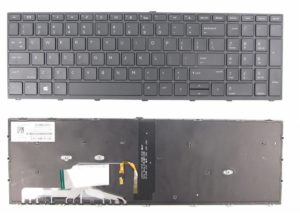 Πληκτρολόγιο Laptop HP Probook 450 G5 455 G5 470 G5 Keyboard with Backlit Frame US L01027-001 L01028-001 L01027-041 (Κωδ.40490USBACKLIT)