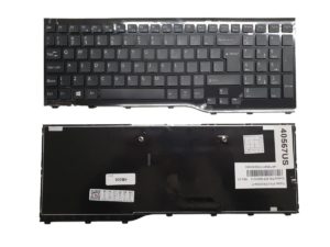Πληκτρολόγιο Laptop Fujitsu Lifebook A 552 AH552 Keyboard UK CP612624-01 AEFS6001010 Glossy Frame (Κωδ.40567US)