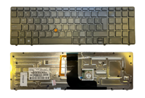 Πληκτρολόγιο Laptop HP EliteBook 8560w 8570W 8570 UK With Pointer and backlight Keyboard OEM (Κωδ.40159UKBACKLIT)