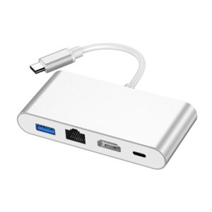 Type-c to HDMI 4 in 1 converter , ethernet , usb 3.0 (Κωδ. 1-DOCK014)