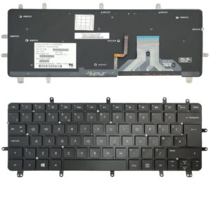 Πληκτρολόγιο Laptop Keyboard for HP SPECTRE XT TOUCHSMAR 13-2000 13-2002TU US layout Black with Backlight OEM(Κωδ.40811UKNOFRBL)