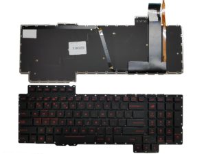 Πληκτρολόγιο Laptop - Keyboard for ASUS ROG G752 G752V G752VL G752VM G752VS G752VT G752VY V153062AS1-US 0KN0-SI1US11 (Κωδ.40569USNOFRAMEBACKLIT)