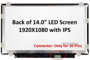 Οθόνη Laptop 14.0 1920x1080 FHD LED 30pin EDP Slim IPS HP EliteBook 840 G3 440 G3 P5T15EA T7N25AW Y3B71EA (Κωδ. 2891)