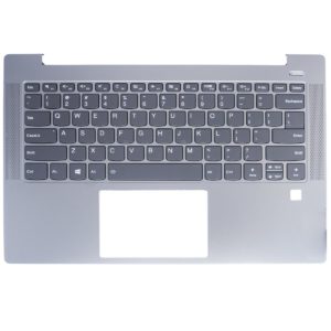Πληκτρολόγιο - Laptop Keyboard Palmrest για Lenovo IdeaPad S540-14 S540-14IWL 14IML 14API 5CB0S17226 5CB0S17216 5CB0S17247 5CB0S17218 US Backlight With Fingerprint Hole Silver ( Κωδ.40927USSILVERPALM )