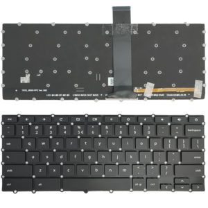 Πληκτρολόγιο Laptop Keyboard for Acer Chromebook C Series CB314-1H CB314-3H US Black with Backlit OEM (Κωδ.40876USNOFRBL)
