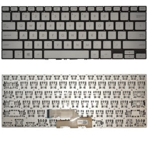Πληκτρολόγιο Laptop Keyboard for ASUS zenbook flip 14 UX462 UX462DA UX462FA US layout Silver OEM(Κωδ.40775USNOFRSILVER)