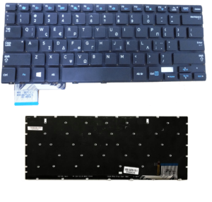 Πληκτρολόγιο Laptop Ελληνικό - Greek Keyboard for Samsung 7 730U3E NP730U3E 740U3E NP740U3E 730U3E-K01 730U3E-A01 CNBA5903669ADN with Backlit (Κωδ.40450GRBACKLIT)
