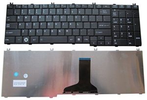 Qoltec 7578 Keyboard for Toshiba Satellite L655-1CJ C650, L650, L655, L670, L670D, L675, L675D, L750 c660-1xc PCS1LE-01F007G5 (Κωδ.40010US)