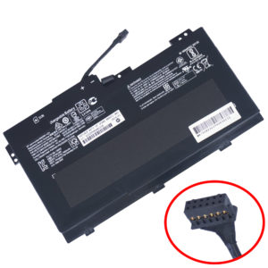 Μπαταρία Laptop - Battery για HP ZBook 17 G3 Series X9T88UT T7V64ET AI06XL 808451-002 808397-421 808451-001 11.4V 96Wh 7860mAh με καλωδιοταινία 12 pins ( Κωδ.1-BAT0514 )