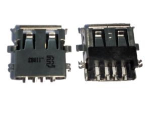 Bύσμα USB Laptop - USB 2.0 A Type A Female Port 4 PIN 32 Port Jack Socket Connector (Κωδ. 1-USB056)
