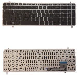 Πληκτρολόγιο Ελληνικό - Greek Keyboard Laptop HP Envy M6-K M6-K000 M6-K058CA M6-K088CA (Κωδ.40601GRSILVER)