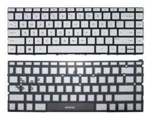 Πληκτρολόγιο Laptop - Keyboard for HP X360 13-AC 13-AG 13-AD 13-AH 13-AE 13-BF 13-AF US backlit silver (Κωδ. 40659USSILBACKLIT)