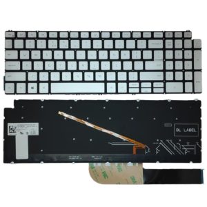 Πληκτρολόγιο Laptop - Keyboard for Dell Inspiron 15 3505 7590 7591 5584 7791 5590 5593 CN 0GMXMJ 0KN4-0L3US12 0KN4-0L3US13 OEM (Κωδ. 40667USSILVERBL)