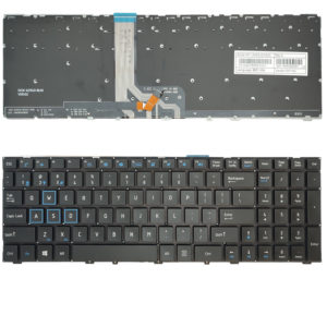 Πληκτρολόγιο Laptop Keyboard for ThundeRobot 911 911M-M2 911-T1 Targa T6A T6B T6c 911 6-80-P65S0-012-1 MP-13H83USJ430C 16440283416 US layout Black OEM(Κωδ.40810USNOFRBL)