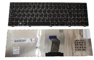 Πληκτρολόγιο Laptop Keyboard Lenovo Ideapad Y570 Y570A Y570D Y570G Y570M Y570N Y570NT Y570P Y570I 25-011724 25011724 PK130HB2A01 9Z.N6ESC.OOL US 25013004 MP-23BA3US-6864 2370-US MP-10A1 (Κωδ.40316UKPURPLE)