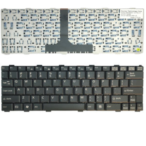 Πληκτρολόγιο Laptop Keyboard for Fujitsu Q2010 Q2010C CP286804-01 US layout Black OEM(Κωδ.40857US)
